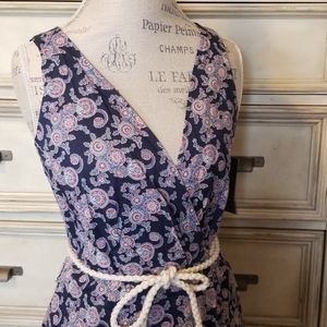 Tommy Hilfiger July Bandana Print Wrap Dress,M,NWT